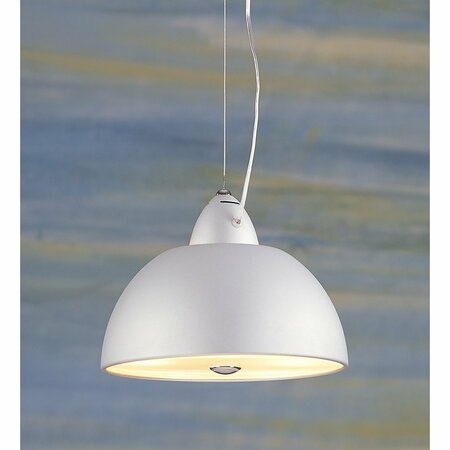 ELK SHOWROOM SATIN NICKEL PENDANT with POLISHED ACCENTS 3843/2